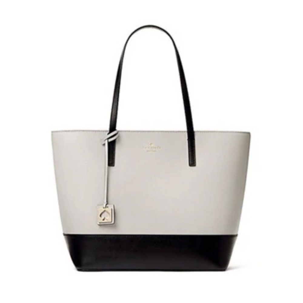 Kate Spade Sawyer Street Tote - Black and Gray